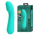 Wibrator G-spot PRETTY LOVE CETUS Green - 12 funkcji wibracji, silikonowy, pamięć ustawień