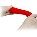 Wibrator stymulujący punkt G, 12 funkcji wibracji, ergonomiczny, silikon premium, Faun Red