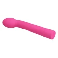 Wibrator G-spot z 10 trybami pracy PRETTY LOVE - Logan, różowy silikonowy z ergonomicznym kształtem