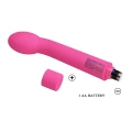 Wibrator G-spot z 10 trybami pracy PRETTY LOVE - Logan, różowy silikonowy z ergonomicznym kształtem