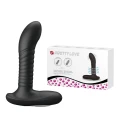 Masażer prostaty PRETTY LOVE, silikonowy, USB, 12 wibracji, 3 rotacje, ergonomiczny