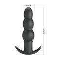Wibrujący korek analny Pretty Love Aeaeeas z ergonomicznym uchwytem, silikonowy 11 cm