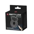 Wibrujący pierścień stymulujący dla par, silikonowy, 5 cm, PRETTY LOVE - Osmond