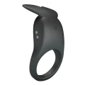 Ring wibracyjny do penisa z stymulacją łechtaczki i 10 trybami, silikonowy, Pretty Love Carlton