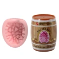 Masturbator TPR/ABS o teksturalnym wnętrzu i beczkowym designie - PRETTY LOVE SAUTERNE