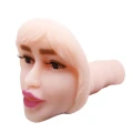 Masturbator wibracyjny BAILE - Usta z realistycznym dotykiem, TPR/ABS