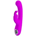 Wibrator króliczek PRETTY LOVE Lamar Purple, 10 funkcji wibracji, 9 prędkości
