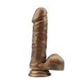 Stymulator intymny Ben Dover-Gold, wodoodporny, z przyssawką, Natural PVC, 19,5 cm