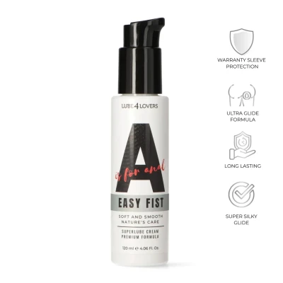A is for Easy Fist - Creamy Anal Lubricant 120 ml