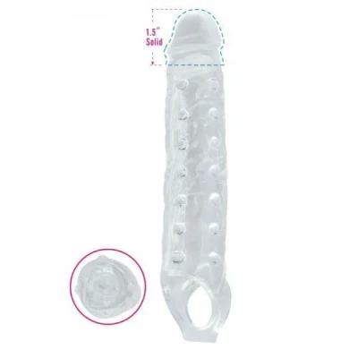 Stymulator intymny - przedłużacz Tusk 28 cm, materiał TPE, średnica 5,5 cm