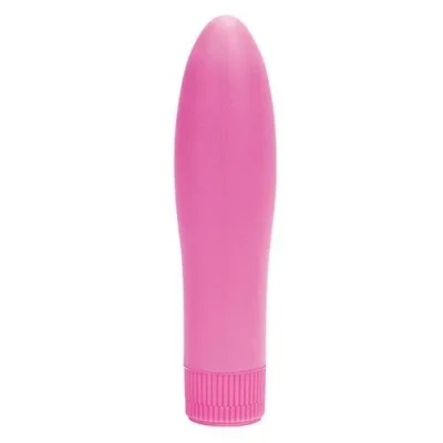 Wibrator ergonomiczny różowy, silikonowy z 10 trybami wibracji - Sweet Pussy