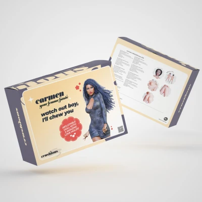 Lalka erotyczna Crushious Carmen, pełnowymiarowa, 155 cm, trzy punkty penetracji