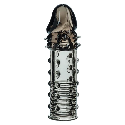 Przedłużacz do akcesoriów, szary, z termoplastycznego kauczuku, 16 cm długości, elastyczny