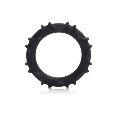 Pierścień silikonowy Atlas w kolorze czarnym, 3.25 cm, zwiększający wydolność