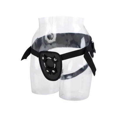 Uprząż wspierająca do intensywnych doświadczeń erotycznych - Czerń