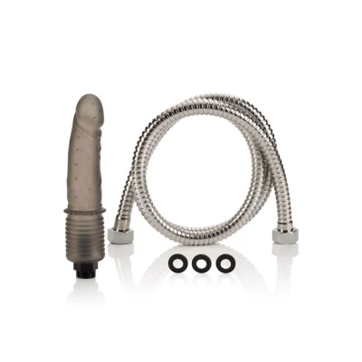 Prysznic analno-waginalny COLT Shower Shot Transparent z PVC, wodoodporny, 16.5 cm