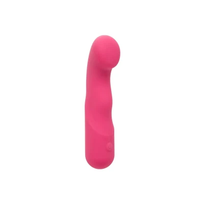 Masażer erogenny Pixies Curvy Pink, silikonowy, wodoodporny, 10.75 cm, 10 prędkości