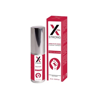 Preparat do zwiększenia potencji X-STRONG – żel/sprej na erekcję dla mężczyzn
