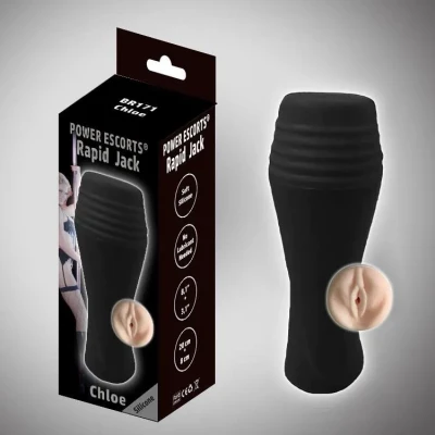 Masturbator waginalny Power Escorts Rapid Jack Chloe 20 cm, hardshell, model BR171