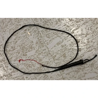 BDSM Mega Bat 225 cm - klasyczny czarny, dla amatorów fetyszy i intensywnych doznań