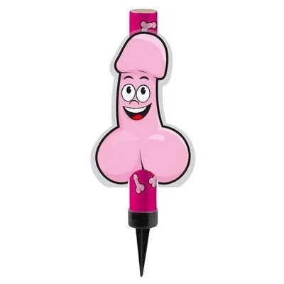 Raca urodzinowa w kształcie penisa - różne okazje, 12 cm długości