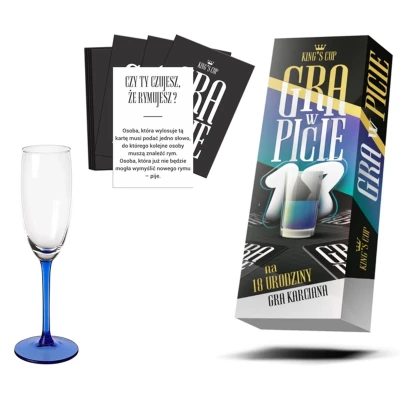 Gra towarzyska - King's Cup - Gra w picie z unikalnymi zadaniami dla dorosłych