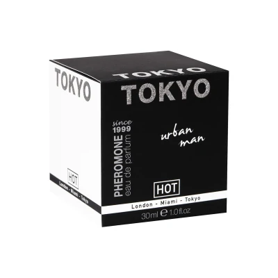 Perfumy feromonowe dla mężczyzn TOKYO urban man 30ml - pewność siebie w każdym kontakcie