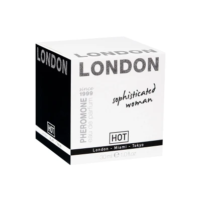 Perfumy feromonowe dla kobiet Feromony-HOT LONDON 30ml - elegancki zapach przyciągający uwagę