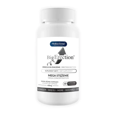Suplement diety na erekcję Big Erection - kapsułki 60 szt.