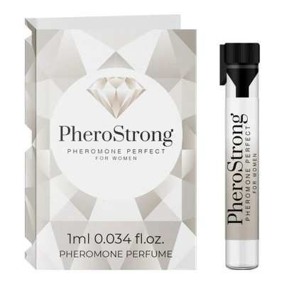 Pheromony dla kobiet PheroStrong Tester 1ml - zapach uwodzący i przyciągający uwagę