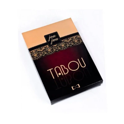 Zestaw akcesoriów do intymnych gier – Gry-Gra TABOU z wibratorem i luksusowymi kajdankami