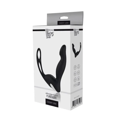 Masażer prostaty CHEEKY LOVE z wibracjami i funkcją wzmocnienia erekcji