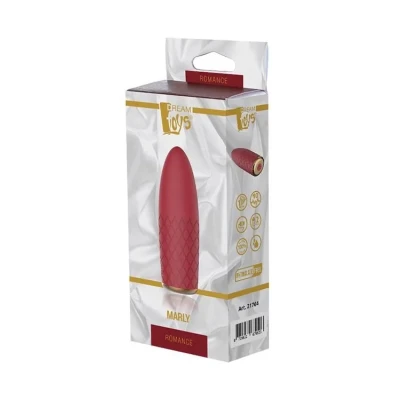 Mini wibrator różowy z silikonowym wykończeniem, 3 prędkości, 7 rytmów wibracji