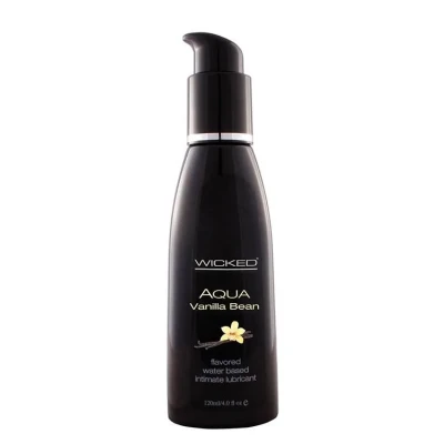lubrykant na bazie wody o smaku waniliowym, 120 ml, wegański, bez parabenów