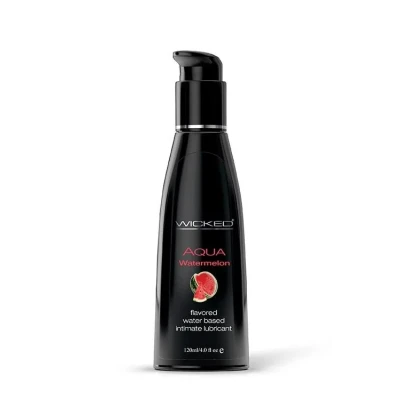 lubrykant o smaku arbuza, WICKED AQUA, 120ml, lekka i jedwabista formuła