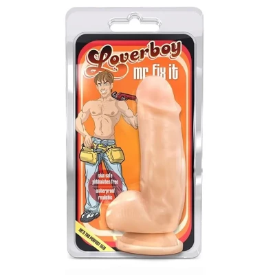 Stymulator łechtaczkowy LOVERBOY MR. FIX IT z realistycznym kształtem, PVC, 4,8 cm