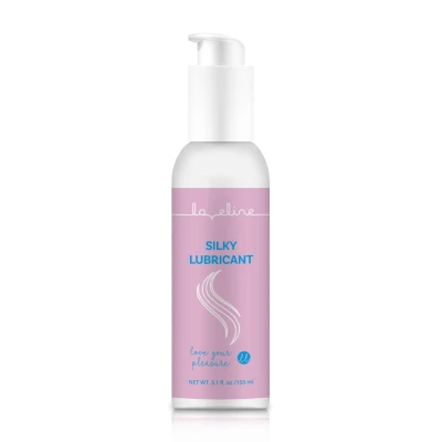 Jedwabisty lubrykant intymny Loveline - 150 ml, nawilżający i bezpieczny z prezerwatywami