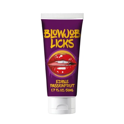 Płyn smakowy do przyjemności - Marakuja - 50 ml - Blow Job Licks