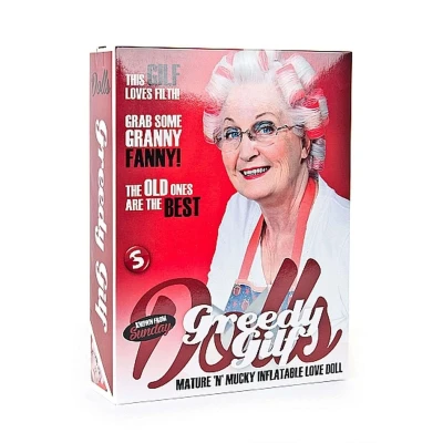 Lalka miłości Greedy GILF, winylowa, 150 cm, z jedną strefą (vagina)