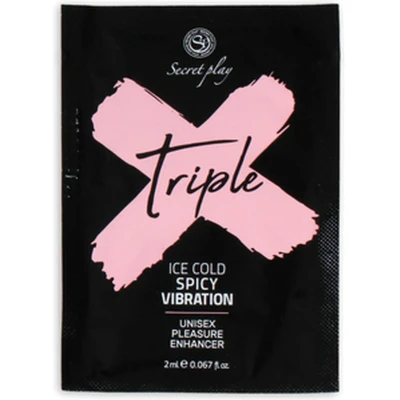 Żel Wzmacniający Przyjemność Unisex - MONODOSIS TRIPLE X 3 w 1 2 ml