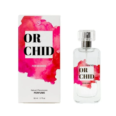 Perfumy w sprayu ORCHID z czarną orchideą i wanilią – 50 ml, ekskluzywne, bez okrucieństwa
