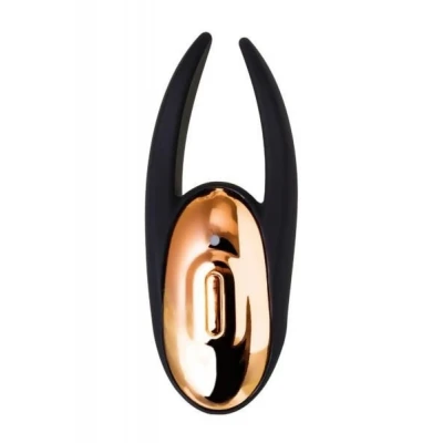 Masażer intymny WANAME D-SPLASH Wave, luksusowy, wodoodporny, silikonowy, złoto-czarny
