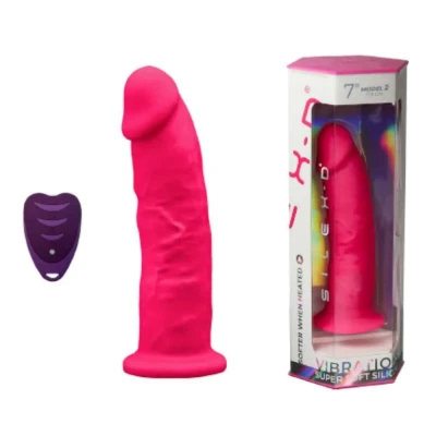 Wibrator różowy Model 2 7" z 10 trybami wibracji i wodoodpornością IPX7