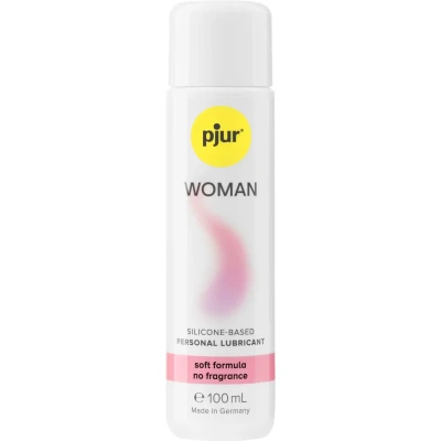 Lubrykant silikonowy pjur Woman 100 ml - dla kobiet, nawilżający, bezpieczny, wszechstronny