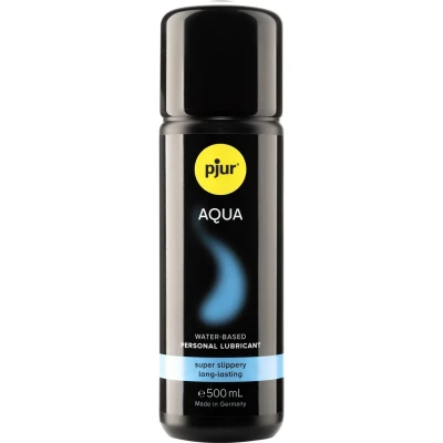 Wodny lubrykant osobisty Pjur Aqua 500ml - bezpieczny, bezzapachowy, dermatologicznie testowany