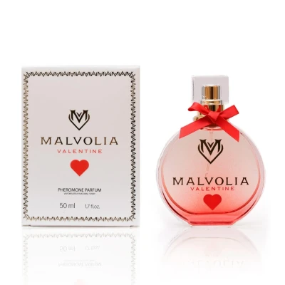 Perfumy z feromonami dla kobiet - MALVOLIA VALENTINE, 50ml, kwiatowo-słodkie aromaty