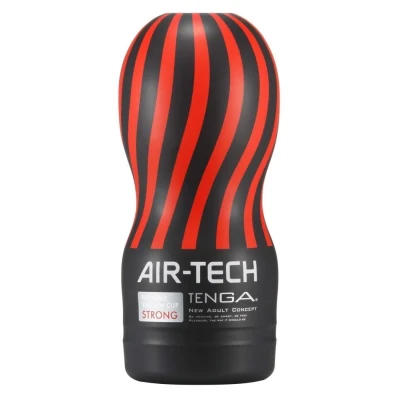 Masturbator TENGA Air Tech Strong z technologią poduszki powietrznej, wielokrotnego użytku
