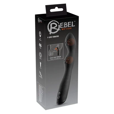 Wibrator analny Rebel P-Spot z 7 trybami wibracji, silikonowy, 23,5 cm długości