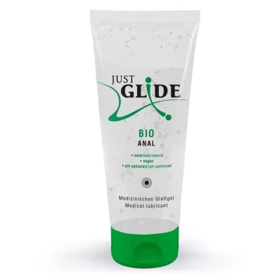 Naturalny żel nawilżający analny Just Glide Bio 200 ml – ekologiczny, wegański, komfortowy