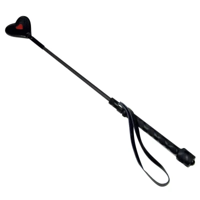 Crop do zabaw intymnych w kolorze czerwonym, Bad Kitty, 45 cm